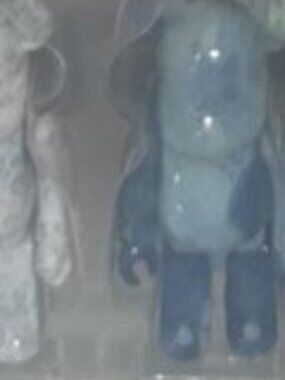Bearbrick 100% Blue Marble - Medicom Toy - Loose Figure